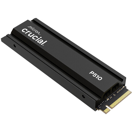 Crucial 2TB P510 PCIe 5.0 M.2 Internal SSD with Heatsink